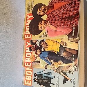 Vintage EBONY MAGAZINES
